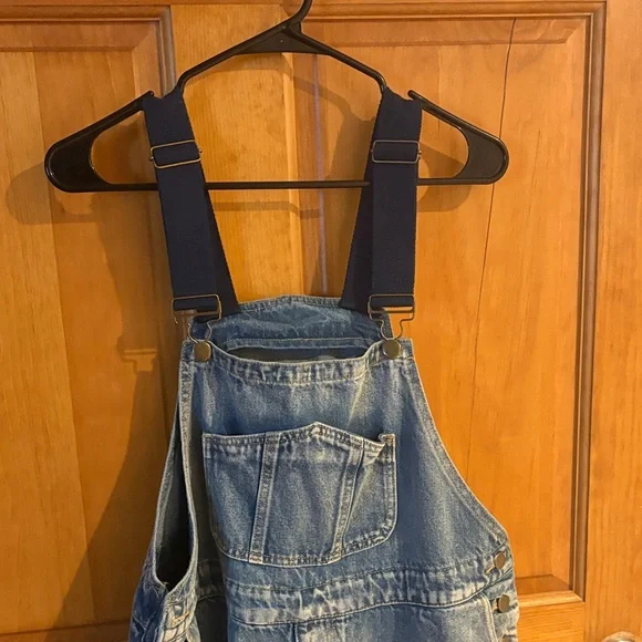 Cider Blue Women's Denim Overalls - Picture 5 of 6